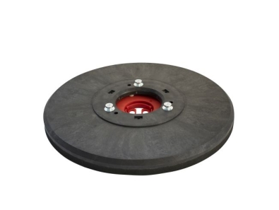 Treibteller für Pads bis 510 mm Vollhaftbelag schwarz mit Moosgummi