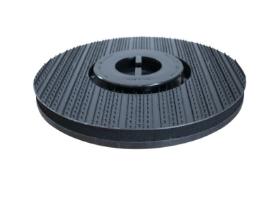 Preview: Treibteller für Pads bis 355 mm Vollhaftbelag schwarz mit Moosgummi