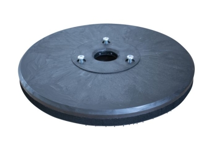 Treibteller für Pads bis 430 mm Vollhaftbelag schwarz mit Moosgummi - Mr85-B