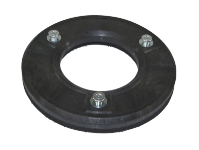 Treibteller für Pads bis 305 mm Vollhaftbelag schwarz mit Moosgummi - Gamma 55