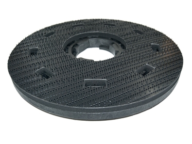 Preview: Treibteller für Pads bis 430 mm Vollhaftbelag schwarz mit Moosgummi - Deluxe 43