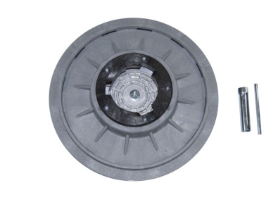 Treibteller für Schleifscheiben mit Montageschlüssel Schleiftellerbelag Zellkautschuk 10 mm - Deluxe 43