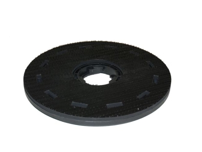 Preview: Treibteller für Pads bis 480 mm Vollhaftbelag schwarz mit Moosgummi - Deluxe 50