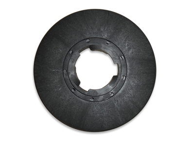 Treibteller für Pads bis 355 mm Vollhaftbelag schwarz mit Moosgummi - Deluxe 350