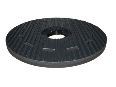 Preview: Treibteller für Pads bis 530 mm Vollhaftbelag schwarz mit Moosgummi - ICM 21 PM