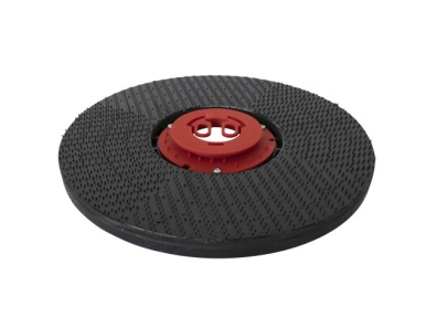 Preview: Treibteller für Pads bis 430 mm Vollhaftbelag schwarz mit Moosgummi - Deluxe 43