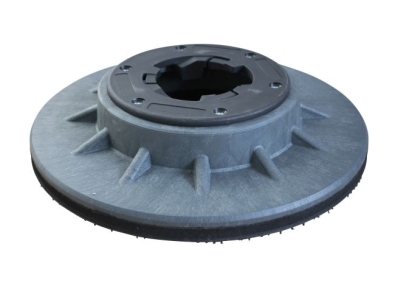 Treibteller mit DOM für Pads bis 355 mm Vollhaftbelag schwarz mit Moosgummi - Powr Flite P 131