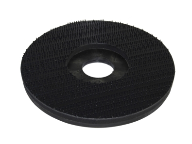 Preview: Treibteller für Pads bis 280 mm Vollhaftbelag schwarz mit Moosgummi (2 Stück)