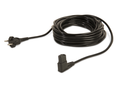 Netzkabel - Schuko Stecker / Kaltgerätestecker schwarz - S 12+