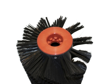 Preview: Kehrwalze Poly 1,0 glatt schwarz/Poly 0,5 glatt schwarz - IPC-Gansow 75