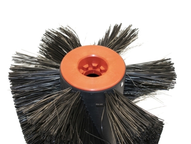 Preview: Kehrwalze Poly 1,0 glatt schwarz/Welldraht 0,4 vz - IPC-Gansow 150