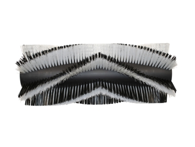 Kehrwalze Poly 1,0 glatt schwarz/0,45 glatt weiß