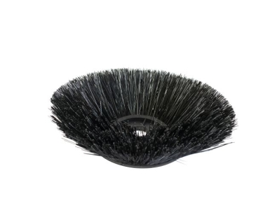 Preview: Seitenbesen Poly 1,2 glatt schwarz/Welldraht 0,3 vz