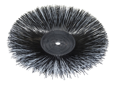 Preview: Seitenbesen Poly 1,2 glatt schwarz/Poly 0,75 glatt weiß - CT230-BF100RS