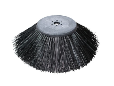 Seitenbesen Poly 1,0 glatt schwarz/Welldraht 0,5 vz - Titan 151 BF75-W