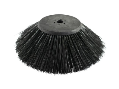 Seitenbesen Poly 0,7 glatt schwarz/Welldraht 0,5 vz - Titan 151 BF75-W