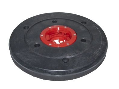 Treibteller für Pads bis 430 mm Vollhaftbelag schwarz mit Moosgummi