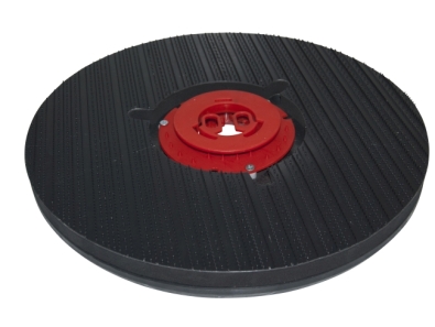 Preview: Treibteller für Pads bis 480 mm Vollhaftbelag schwarz mit Moosgummi