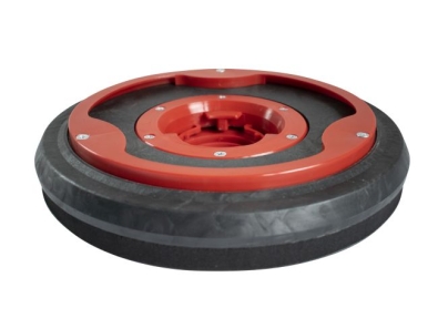 Treibteller für Pads mit Wasserverteilring Vollhaftbelag schwarz mit Moosgummi