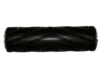 Kehrwalze Poly 1,2 glatt schwarz/Welldraht 0,5 vz