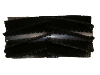 Kehrwalze Poly 0,2 glatt schwarz/Poly 0,3 glatt schwarz