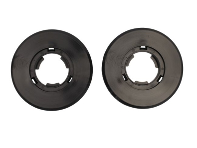 Treibteller Satz für Pads bis 180 mm Streifenhaftbelag schwarz mit Moosgummi - i-Mop Lite