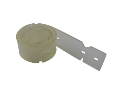 Sauglippe vorne Polyrade transparent