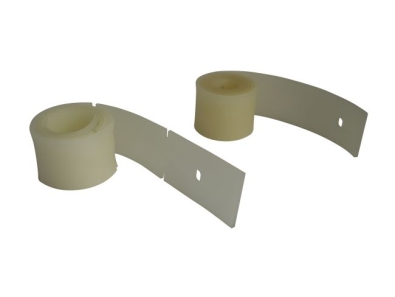 Sauglippen-Satz Polyurethan transparent glatt