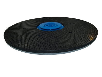 Preview: Treibteller mit DOM für Pads bis 530 mm Vollhaftbelag schwarz mit Moosgummi - MX 05-21