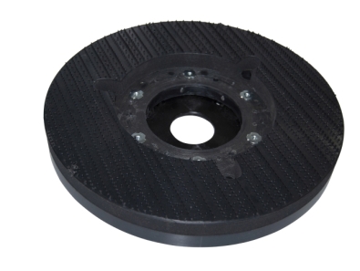 Preview: Treibteller für Pads bis 355 mm Vollhaftbelag schwarz mit Moosgummi