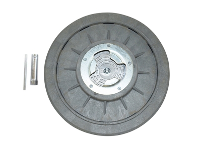Treibteller für Schleifscheiben mit Montageschlüssel Schleiftellerbelag Zellkautschuk 10 mm - RA BM 100-80