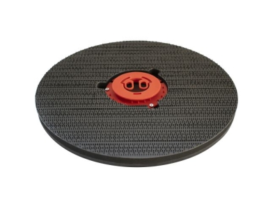 Preview: Treibteller für Pads bis 510 mm Vollhaftbelag schwarz mit Moosgummi - SD 510