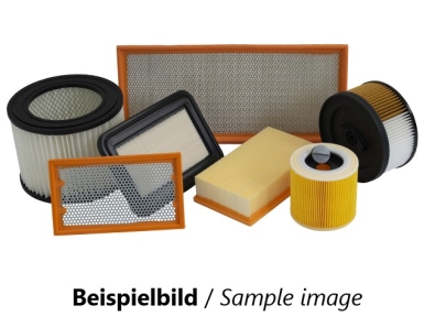 Flachfaltenfilter Polyester antistatisch - Staubklasse M