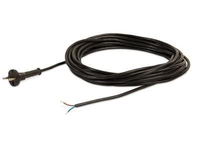 Netzkabel - Schuko Stecker / offenes Ende Farbe schwarz - VP300 Eco
