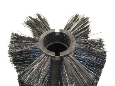 Preview: Kehrwalze Poly 1,0 glatt schwarz/Welldraht 0,4 vz - SR1550C-B / SR1550C-D / SR1550C-P