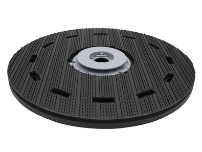 Preview: Treibteller mit DOM für Pads bis 510 mm Vollhaftbelag schwarz mit Moosgummi