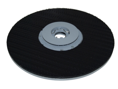 Treibteller für Pads bis 410 mm Vollhaftbelag schwarz mit Moosgummi