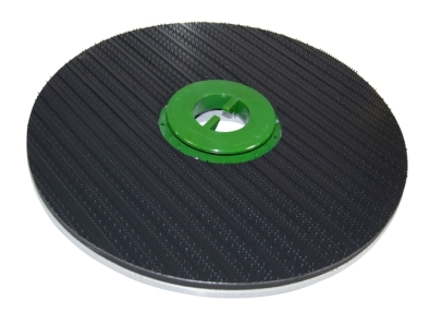 Preview: Treibteller für Pads bis 530 mm Vollhaftbelag schwarz mit Moosgummi