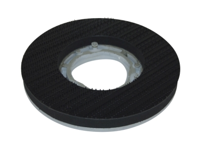 Preview: Treibteller für Pads bis 325 mm Vollhaftbelag schwarz mit Moosgummi