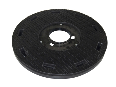 Preview: Treibteller für Pads bis 380 mm Vollhaftbelag schwarz mit Moosgummi