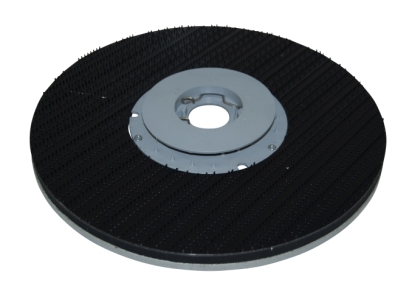 Preview: Treibteller für Pads bis 380 mm Vollhaftbelag schwarz mit Moosgummi