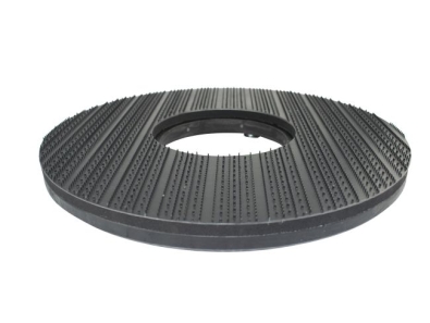 Preview: Treibteller für Pads bis 410 mm Vollhaftbelag schwarz mit Moosgummi