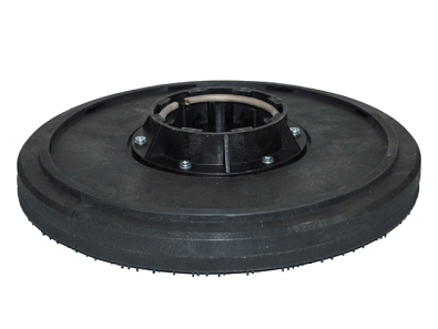 Treibteller für Pads bis 380 mm Vollhaftbelag schwarz mit Moosgummi - SC800-71