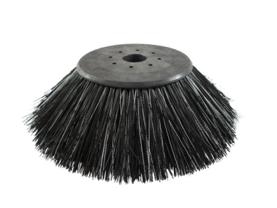 Seitenbesen Poly 1,0 glatt schwarz/Welldraht 0,3 vz - 1200 ET / EW