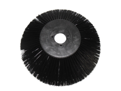 Seitenbesen Poly 0,5 mm glatt schwarz