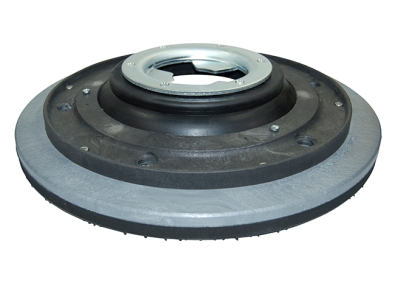 Treibteller mit DOM für Pads bis 430 mm Vollhaftbelag schwarz mit Moosgummi