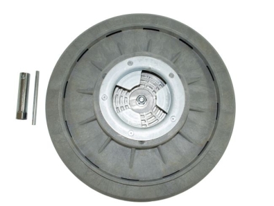 Treibteller für Schleifscheiben mit Montageschlüssel Schleiftellerbelag Zellkautschuk 10 mm