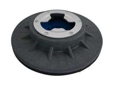 Treibteller mit DOM für Pads bis 355 mm Vollhaftbelag schwarz mit Moosgummi - E250