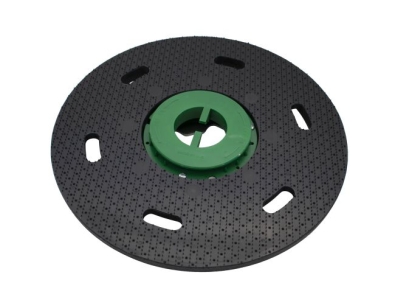 Preview: Treibteller mit DOM für Pads bis 430 mm Vollhaftbelag schwarz ohne Moosgummi