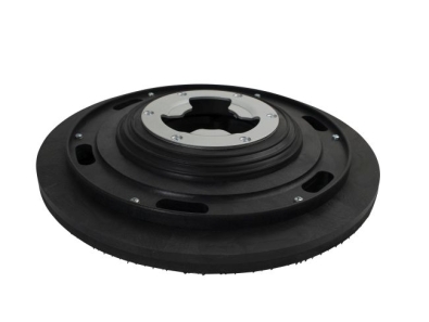 Treibteller mit DOM für Pads bis 430 mm Vollhaftbelag schwarz mit Moosgummi